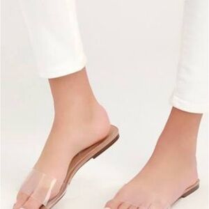 Steve Madden Bev Clear Slide Sandals